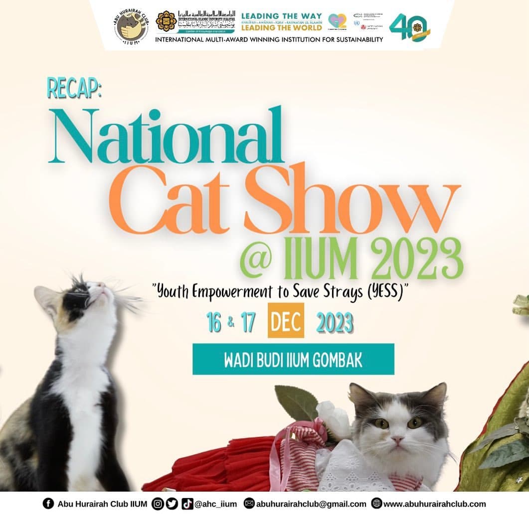 National Cat Show IIUM 2023
